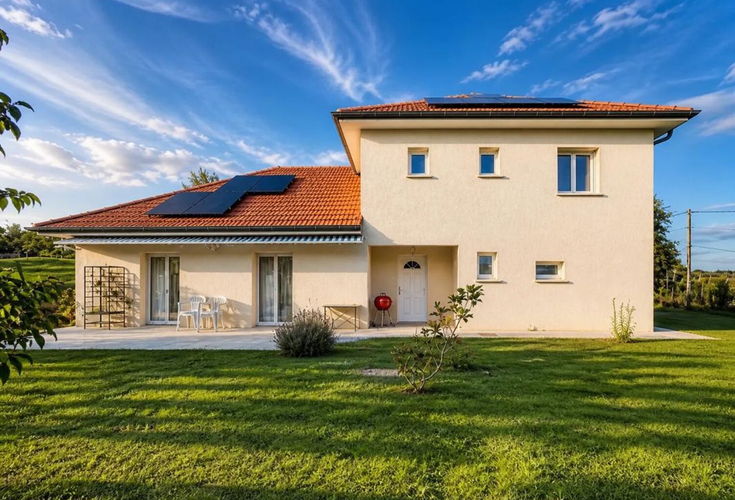 Belle maison familiale avec 4 chambres, grand garage et jardin arboré — photo 1