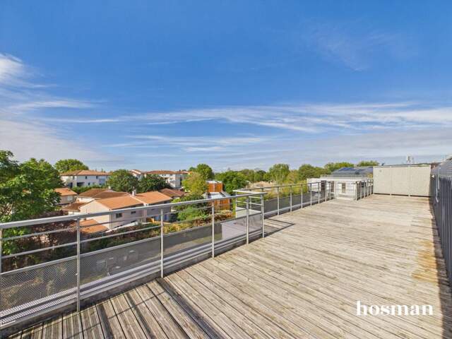 Dernier étage 4 pièces 91 m² avec terrasse panoramique de 100 m² et parking - Rue Yves Montand à Bègles — photo du bien