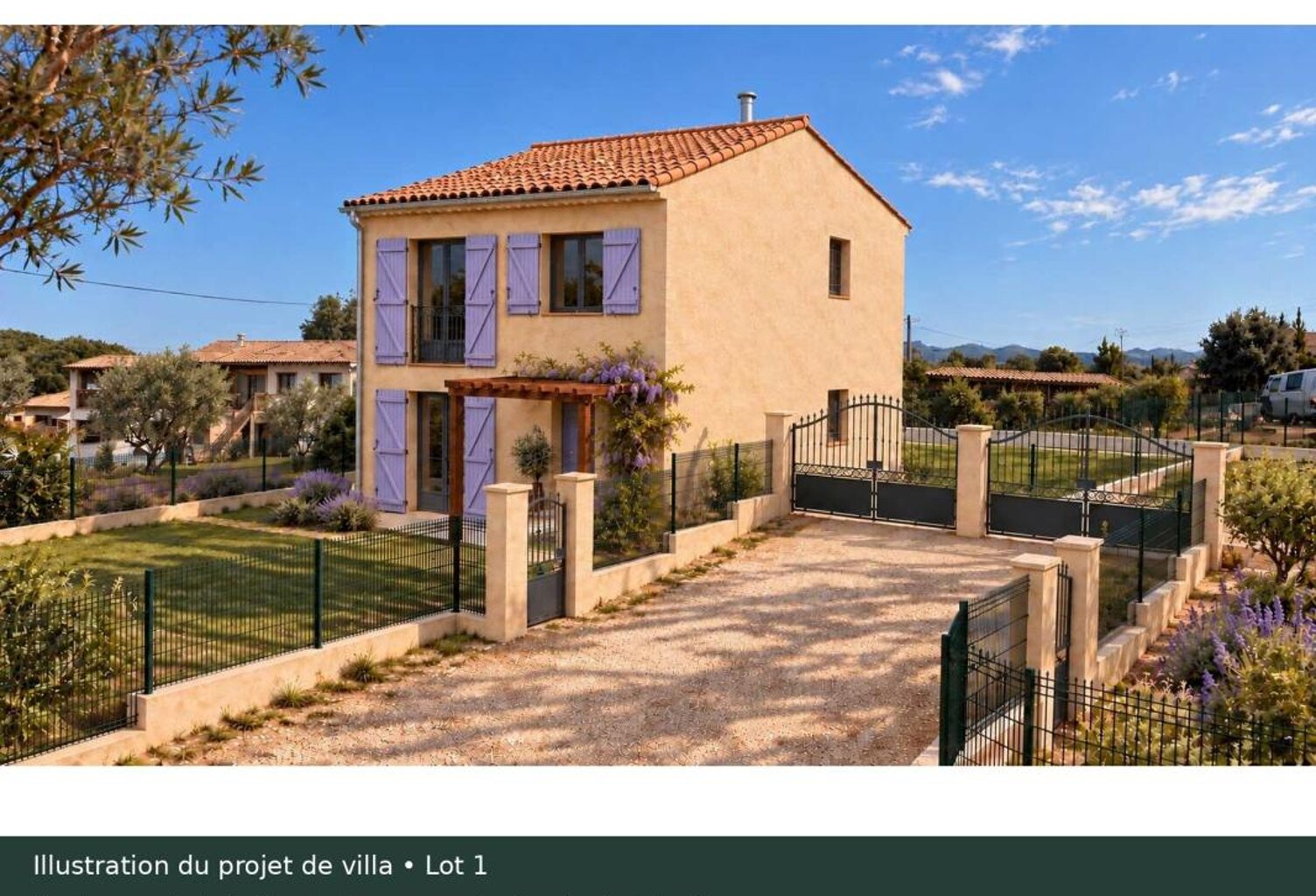 FRÉJUS CAPITOU – TERRAIN DE 1 074 M² EN DEUX LOTS CONSTRUCTIBLES — photo 1