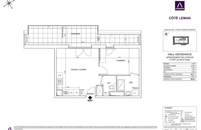 Appartement de Type 2 recent — photo 3