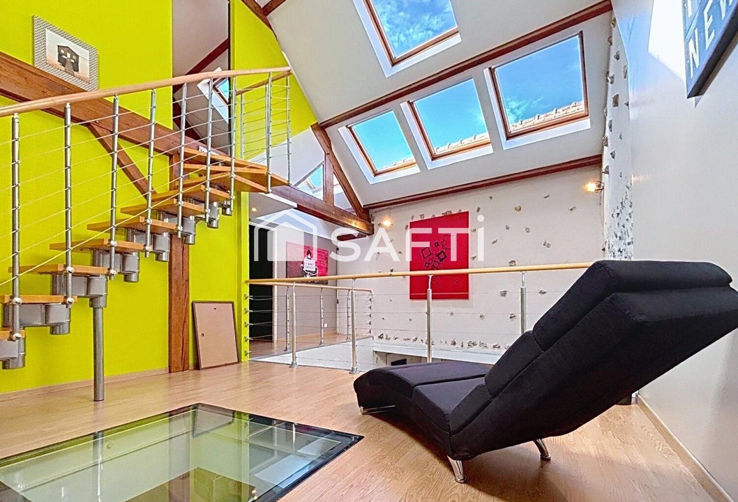 Orgeval : un loft caché aux volumes spectaculaires. — photo 1