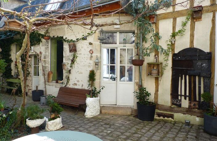 VENTE À TERME OCCUPÉE MAISON D'ARTISTE CHATILLON SUR LOIRE — photo 3