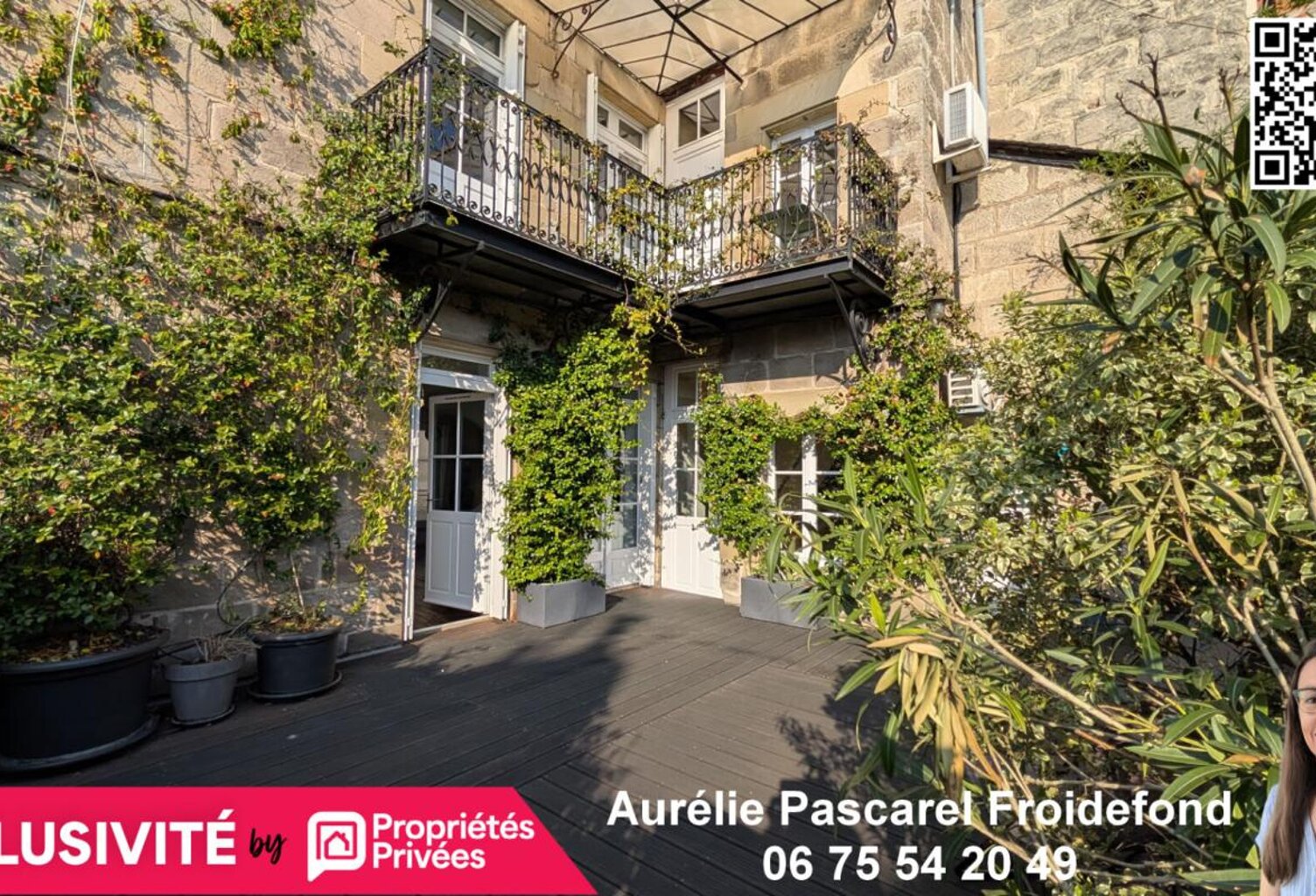 EXCLUSIVITE : Hyper centre de BRIVE LA GAILLARDE (19) IMMEUBLE d'environ 232m² avec 3 APTS + TERRASSE et CLIM, et local commercial loué — photo 1