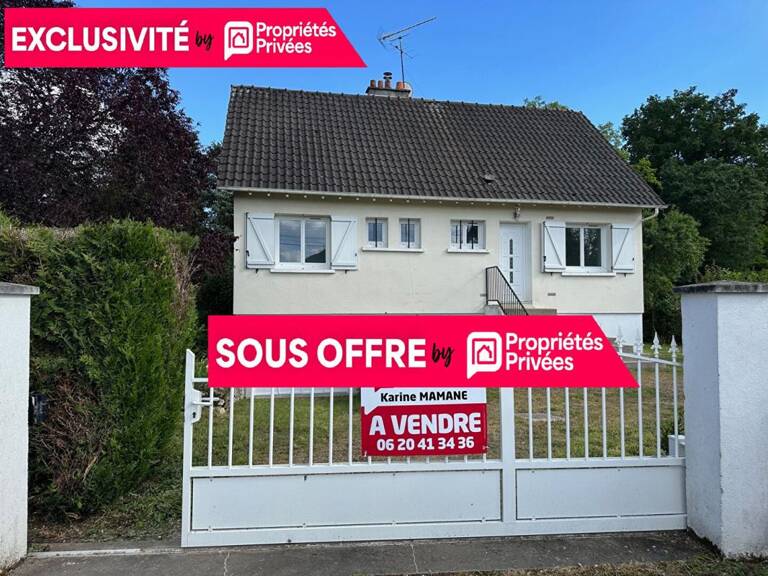 A VENDRE PAVILLON PROCHE VILLEMANDEUR et MONTARGIS - 1h de PARIS Gare de BERCY - MAISON 6 PIECES 110 m2 + SOUS-SOL TOTAL, TERRAIN 907 m2 — photo 1