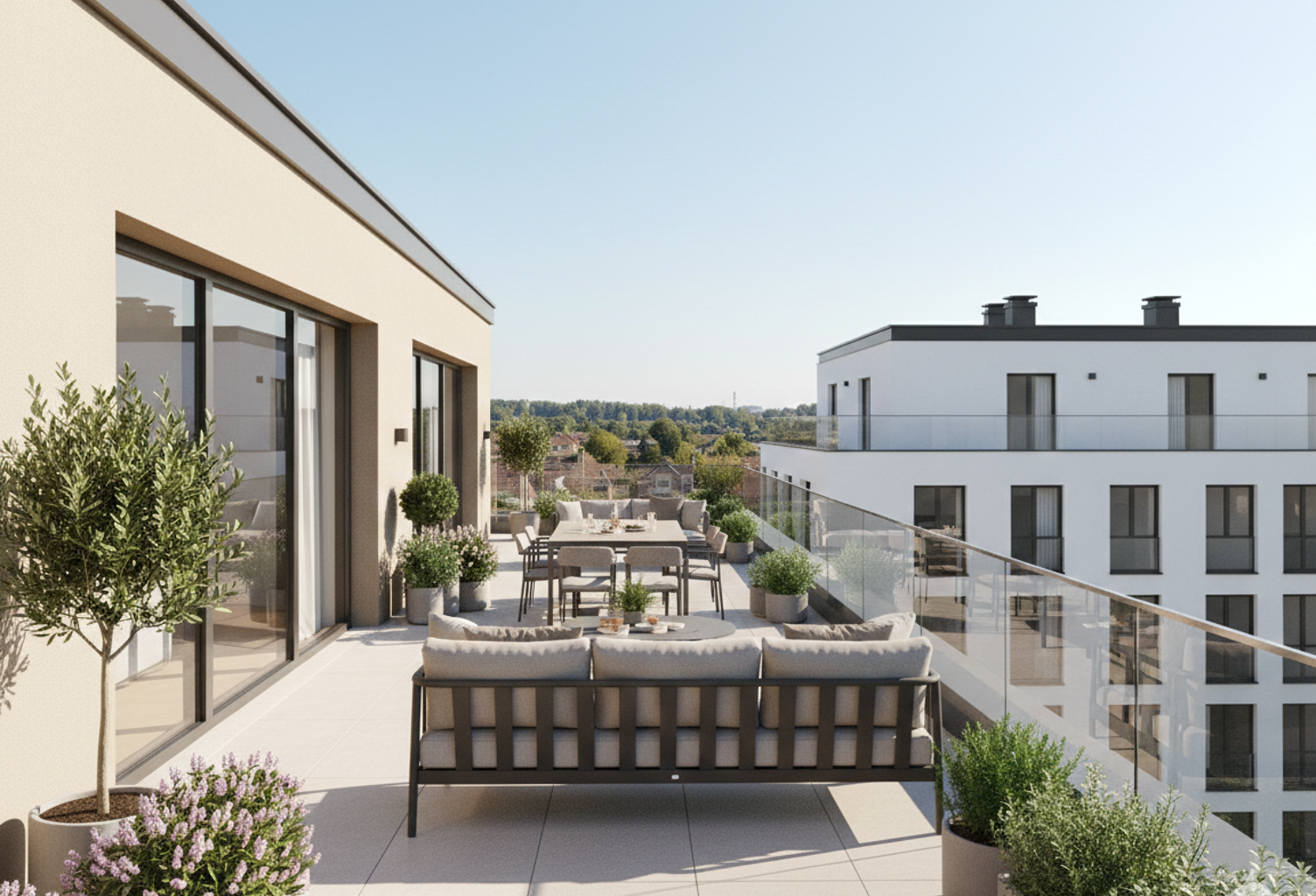 - SPACIEUX T4 EN DUPLEX DE 100m² AU DERNIER ETAGE AVEC GRANDE TERRASSE — photo 1