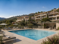 * -MAGNIFIQUE T2 AVEC GRANDE TERRASSE DANS RESIDENCE AVEC PISCINE — photo 2