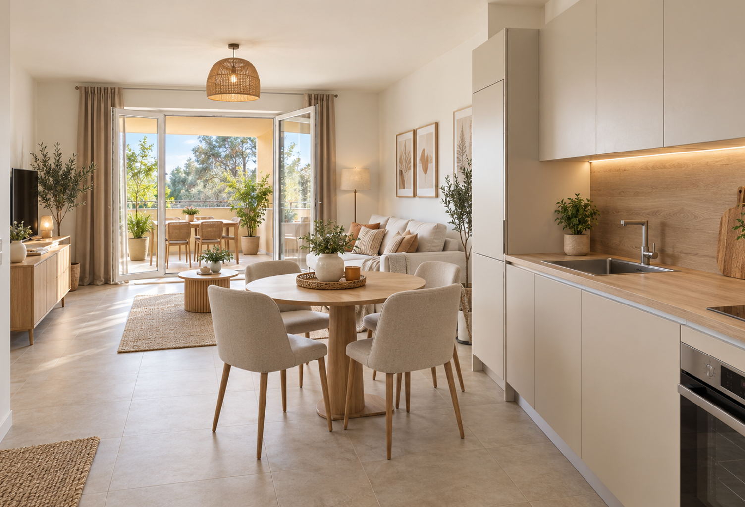 OLLIOULES – T2 NEUF AVEC BELLE TERRASSE — photo 1