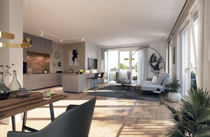 - DERNIER ETAGE - INCROYABLE T4 DE 100M² AVEC BELLE TERRASSE ET APERCU MER — photo 2
