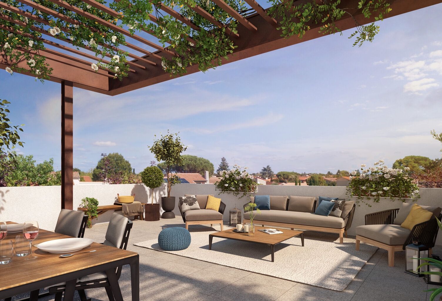T4 EN DERNIER ETAGE AVEC VUE DÉGAGÉE, La garde freinet — photo 1