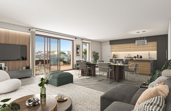 RARE A LA VENTE ! EXCEPTIONNEL T5 EN DERNIER ETAGE AVEC BELLE TERRASSE — photo 2