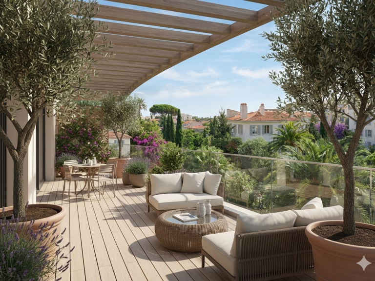 SUPERBE OPPORTUNITE A 100M DES PLAGES, T4 TRAVERSANT EN DERNIER ETAGE PLEIN SUD — photo 1