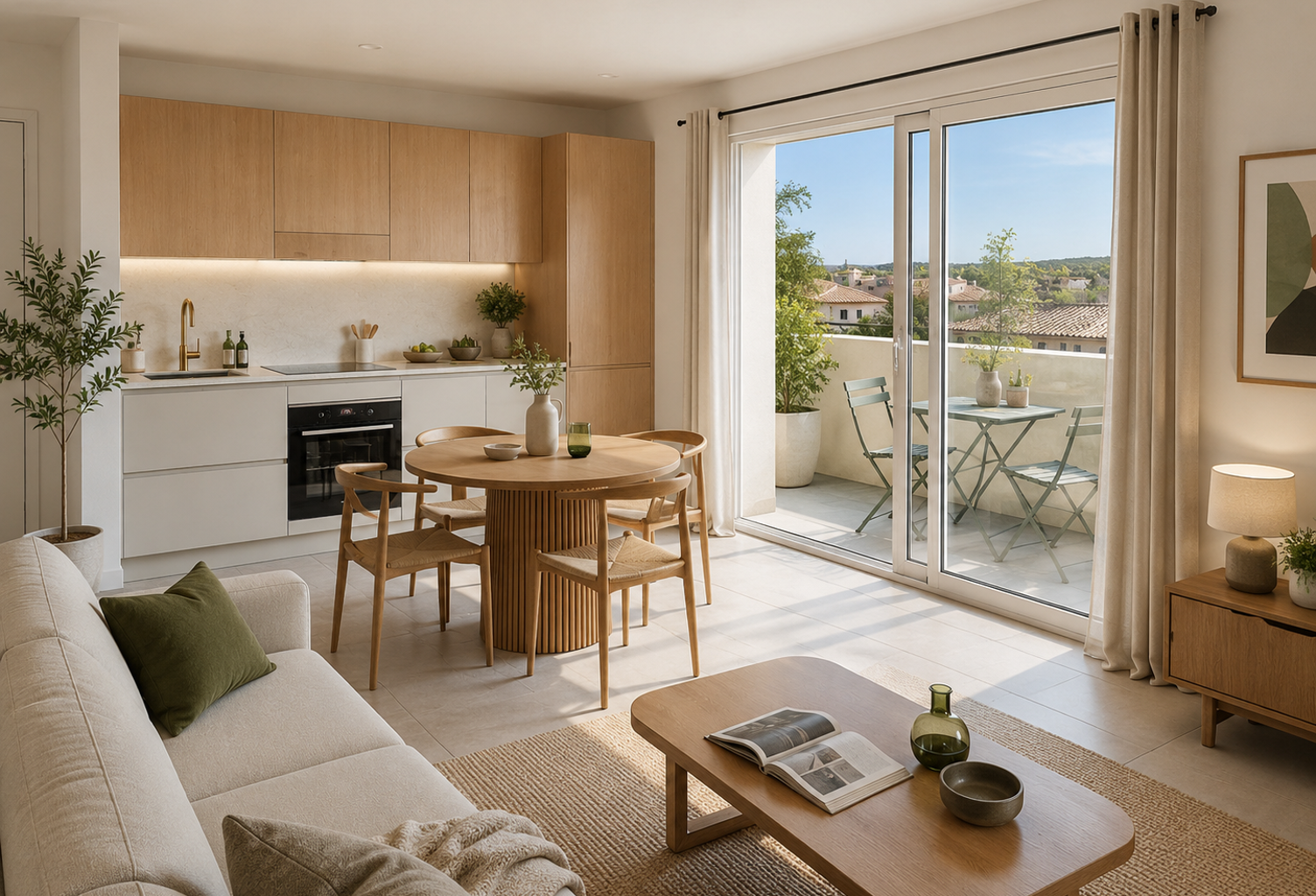 MAGNIFIQUE T3 AVEC TERRASSE & 2 CHAMBRES - BRIGNOLES CENTRE — photo 1