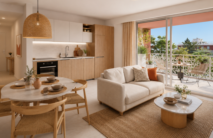 LA SEYNE-SUR-MER – GRAND T2 AVEC TERRASSE, PROCHE GARE & COMMERCES — photo 2