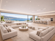 GRIMAUD - VUE MER A COUPER LE SOUFFLE POUR CETTE VILLA DE 390 M² AVEC PISCINE A DEBORDEMENT — photo 2