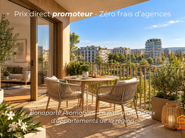 MONTPELLIER PORT MARIANNE – SUPERBE T2 EN ÉTAGE ÉLEVÉ AVEC TERRASSE — photo du bien