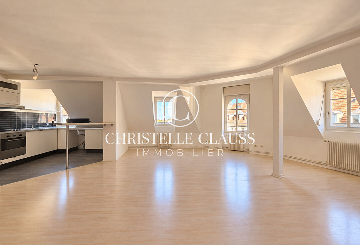 STRASBOURG ? ORANGERIE / CONSEIL DES XV ? Appartement 3 pièces en duplex ? 80 m² ? Ascenseur ? Cave — photo 1