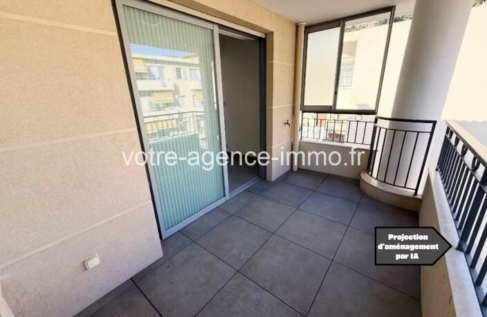 NICE NORD — Studio de 24 m² avec balcon de 7 m², résidence récen — photo 3