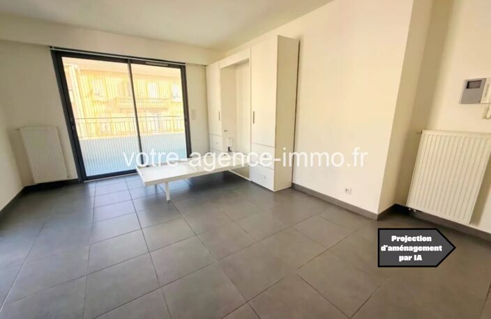 NICE NORD — Studio de 24 m² avec balcon de 7 m², résidence récen — photo 5