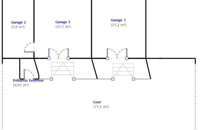 Location Local d'activités 83 m&sup2; — photo 2