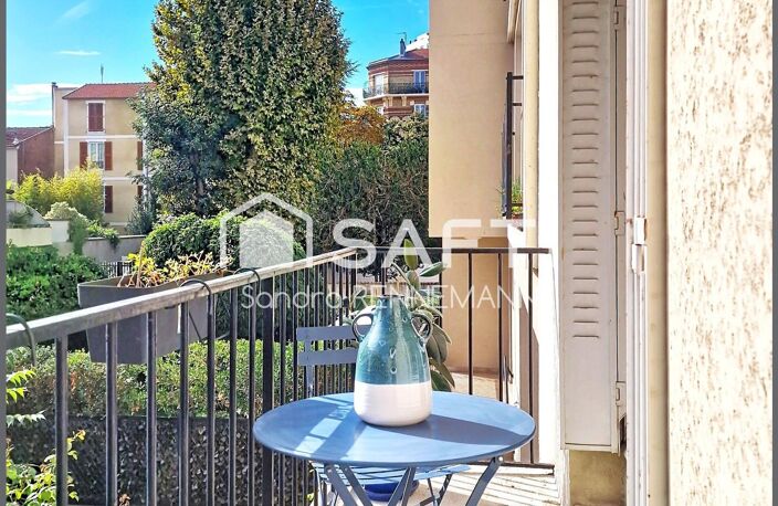 Bécon 3P calme, lumineux, grand séjour sur balcon — photo 5