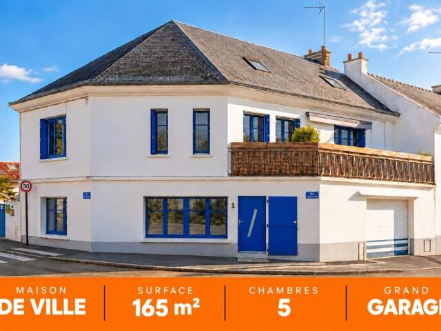 Grande maison de charme à Batz-sur-Mer — photo du bien