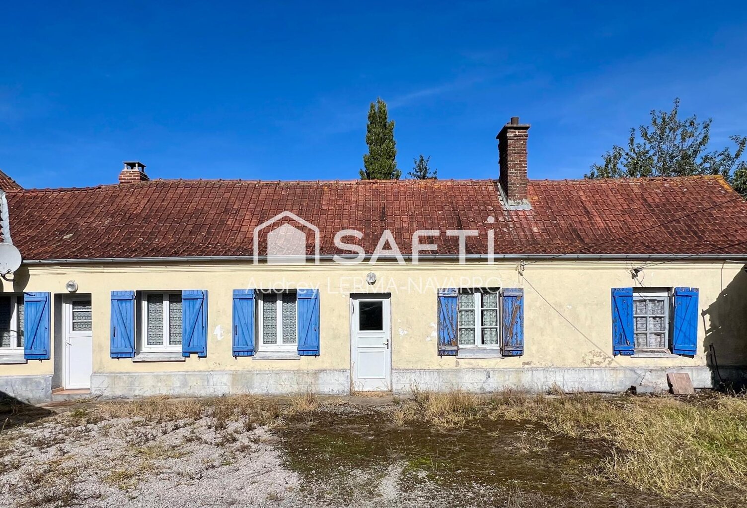 Fermette avec grange et dépendances_ beau potentiel à 5 mn de Montreuil — photo 1