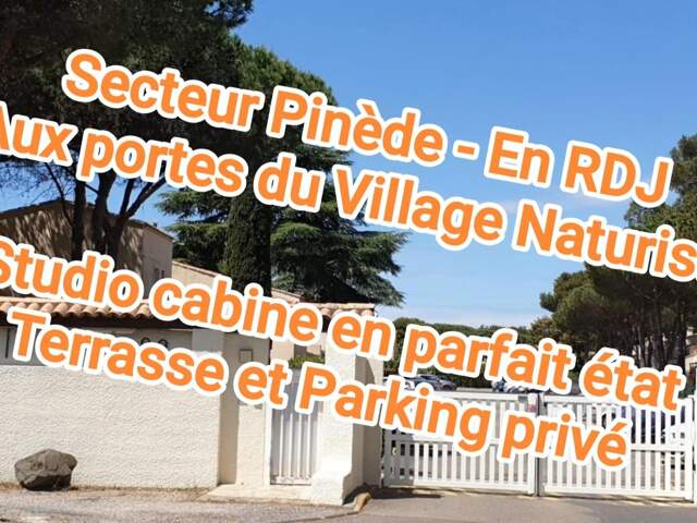 Appartement climatisé en RDJ - Terrasse - Piscine — photo du bien