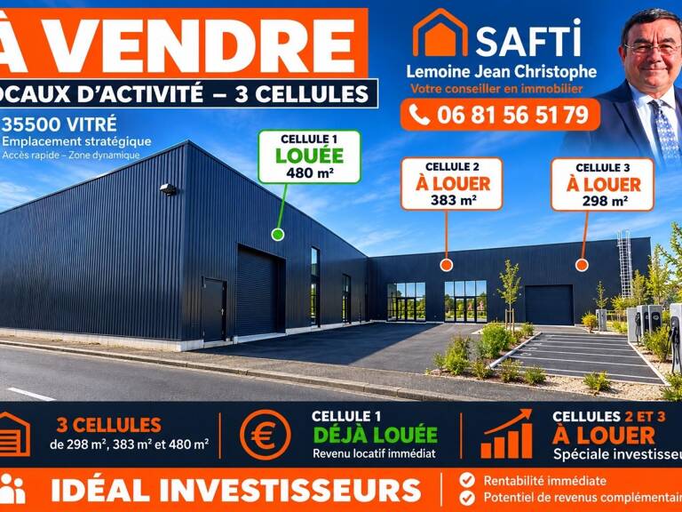 Spécial investisseur,batiment neuf  loué 470 m2 — photo 1