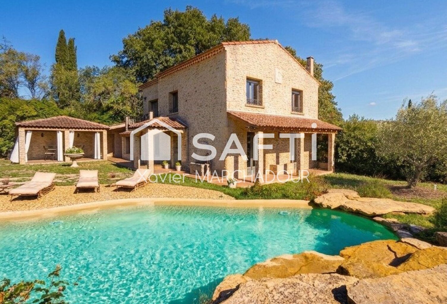 PROPRIÉTÉ DE CHARME AVEC PISCINE, VUE PANORAMIQUE — photo 1