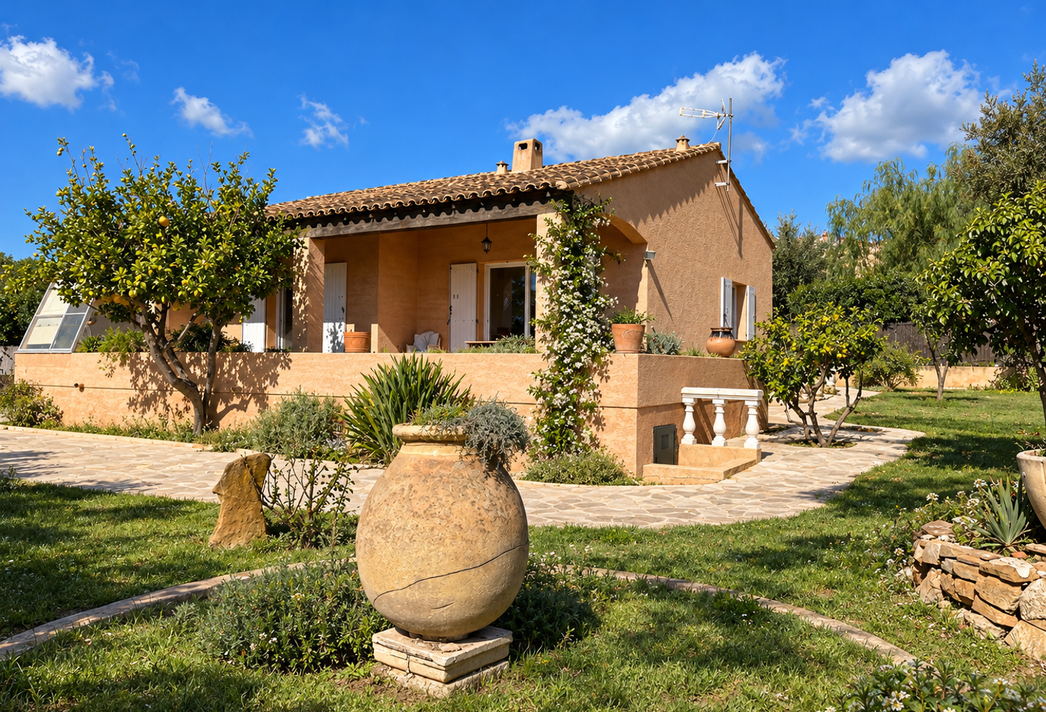 LA CIOTAT   MAISON DE PLAIN-PIED AVEC JARDIN DE 1 000 M2 — photo 1