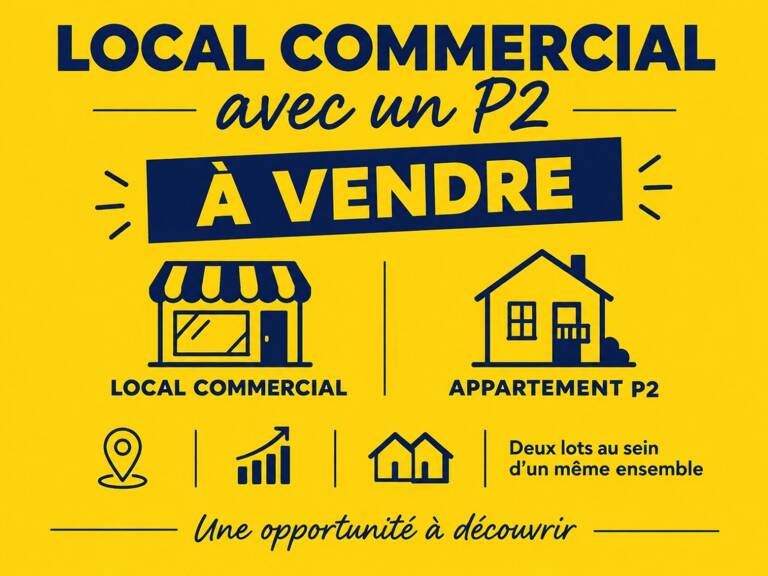 2 Pièces + murs commerciaux — photo 1