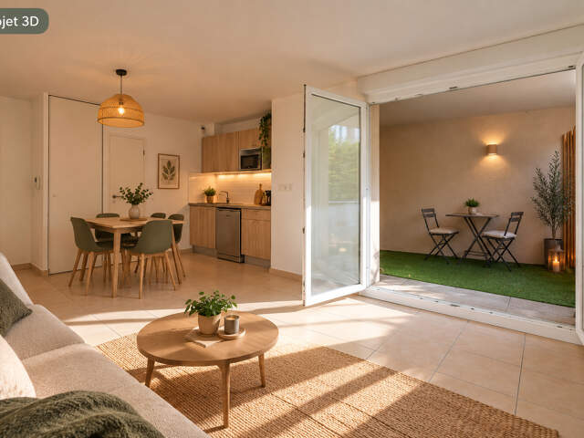 Appartement Lyon 2 pièce(s) 44 m2 — photo du bien
