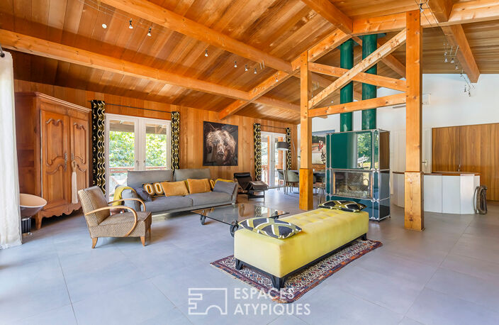 Maison chalet sur les hauteurs de Limonest, avec piscine — photo 2