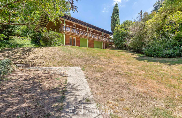 Maison chalet sur les hauteurs de Limonest, avec piscine — photo 4