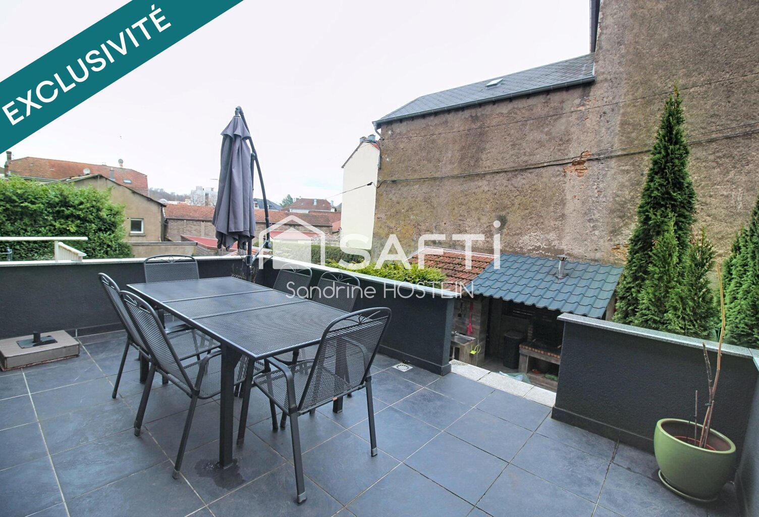 Maison mitoyenne rénovée de 120m2 hab avec 2 terrasses. — photo 1