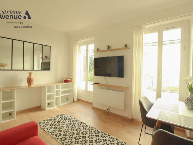 Nice Libération 2 pièces 41.1 m2 terrasse - meublé — photo du bien