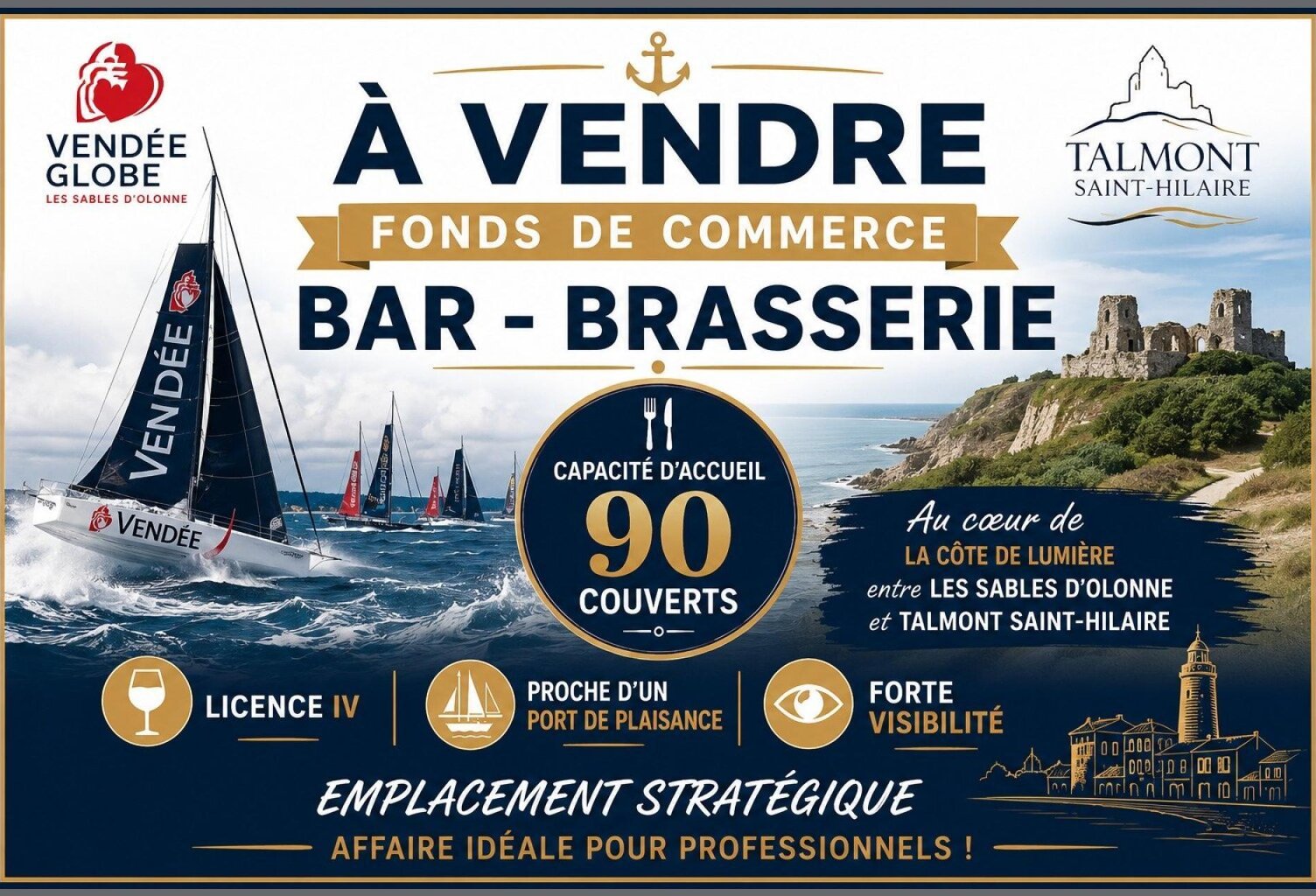 BELLE AFFAIRE À SAISIR  EMPLACEMENT STRATÉGIQUE ET FORTE VISIBILITÉ ! — photo 1