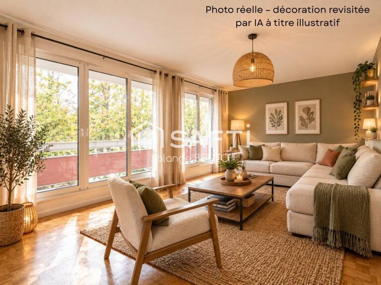 Appartement familial de 84 m² avec balcon, parc arboré, piscine et parking — photo 1