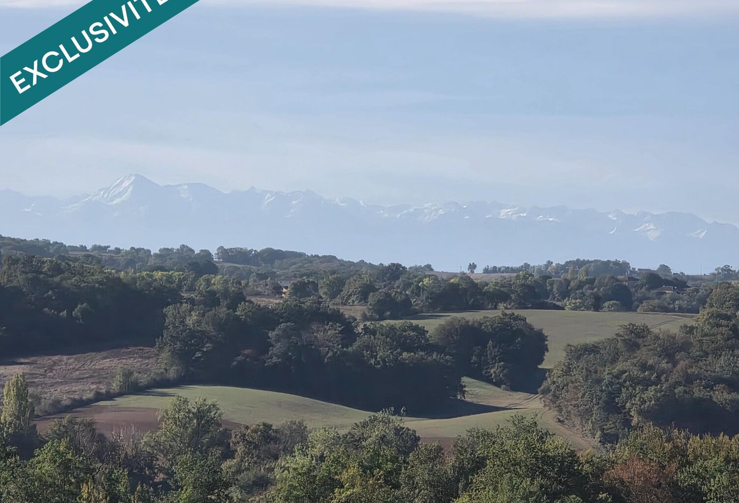 Terrain à bâtir - Vue panoramique sur les Pyrénées — photo 1
