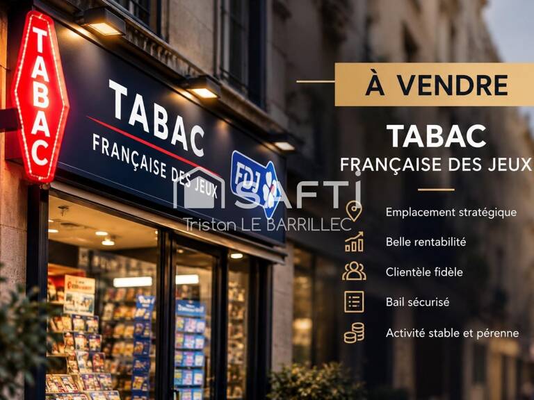 Fonds de commerce Tabac FDJ  Saint-Gilles centre — photo 1