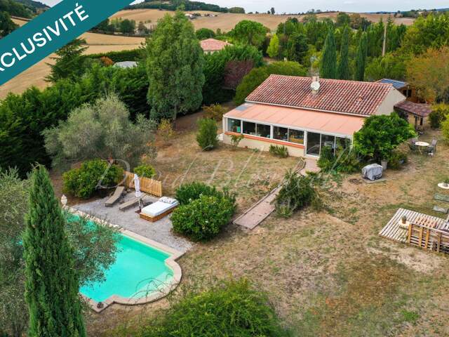 Maison de plain-pied 125m2 - Piscine - 2500m2 Terrain — photo du bien