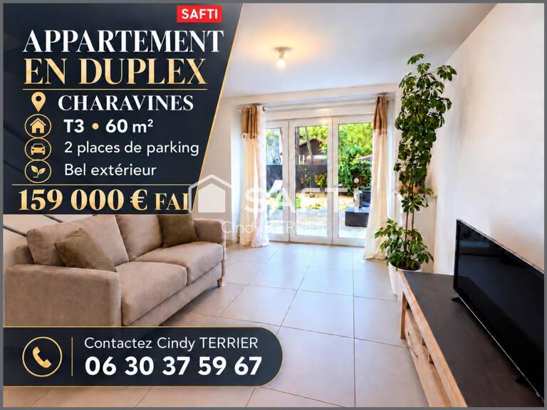 T3 en duplex avec terrasse et jardin privatif à Charavines — photo 1