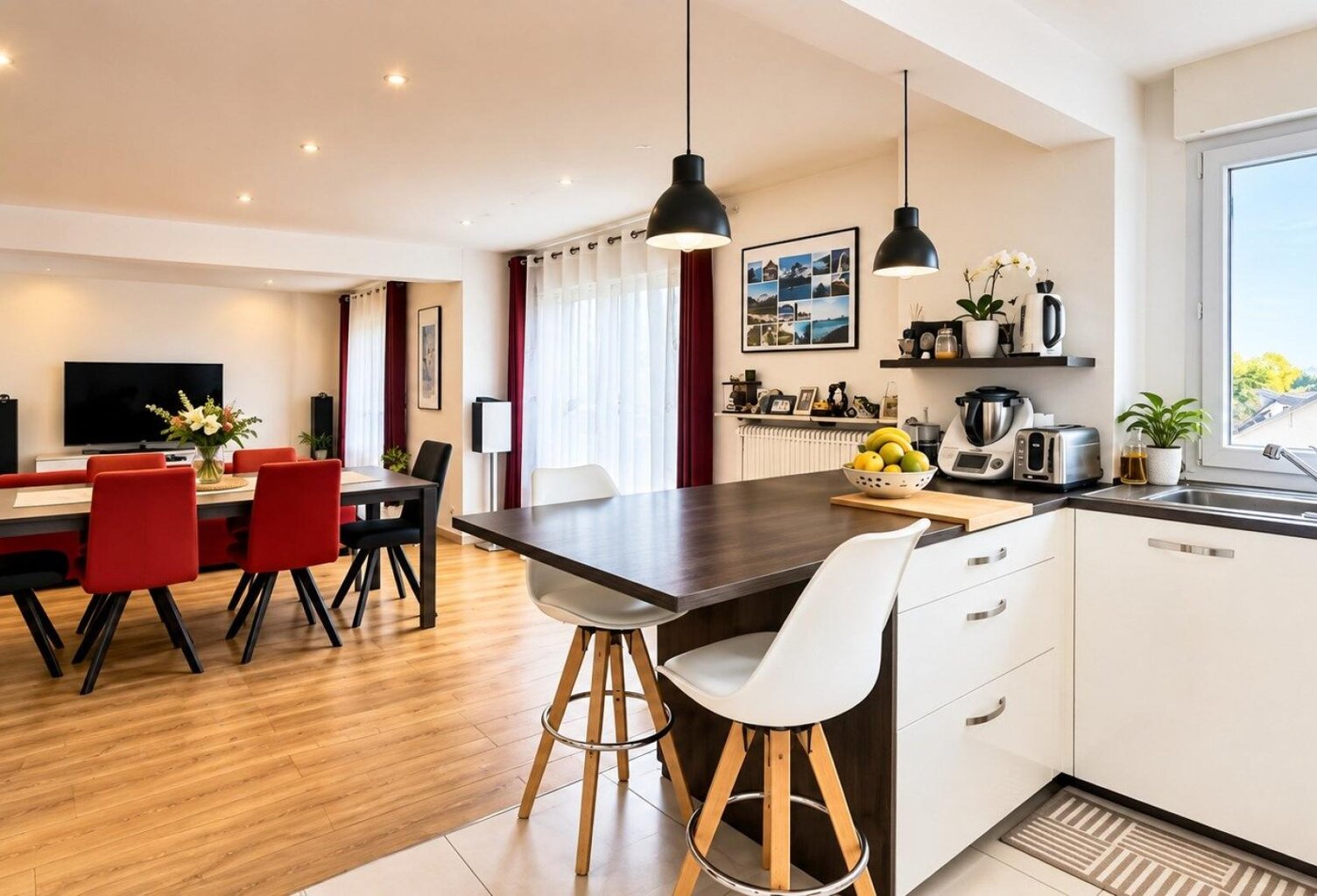 BEL APPARTEMENT FAMILIAL DE 110 m² AVEC BALCON, GARAGE ET PARKING PRIVATIF  QUARTIER LA VAUDOIRE — photo 1
