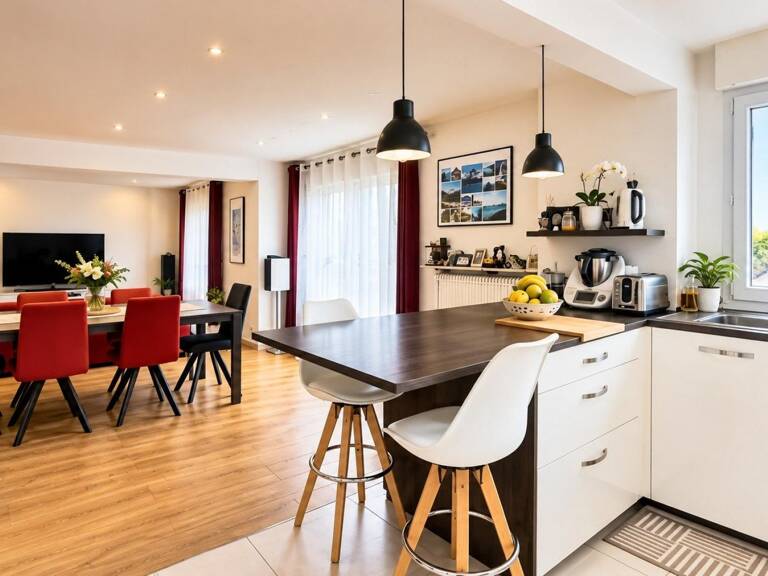 BEL APPARTEMENT FAMILIAL DE 110 m² AVEC BALCON, GARAGE ET PARKING PRIVATIF  QUARTIER LA VAUDOIRE — photo 1