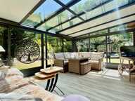 Maison T4 de 100m2 avec une véranda de 20m2, trois chambres, un salon/salle à manger avec cuisine ouverte, au calme, à l'orée du bois, 2300m2 de terrain piscinable, un garage de 50m2. — photo 2
