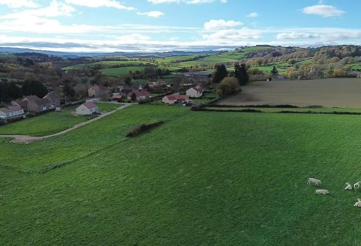 Terrain constructible et viabilisé - 1009 m² — photo 1