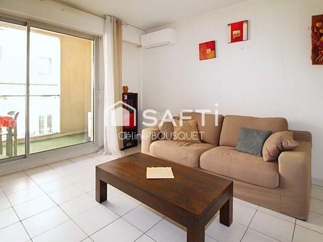 Bel appartement P2 de 51 m2 avec balcon et garage — photo du bien
