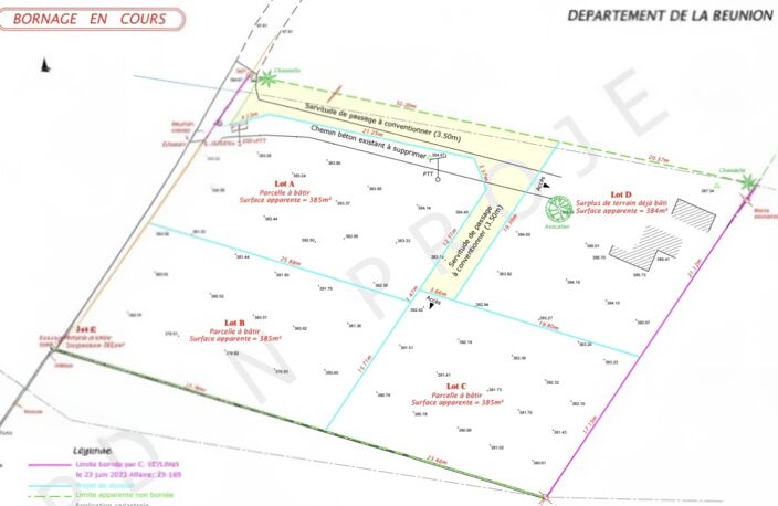 Vente Terrain à bâtir 384 m&sup2; — photo 5