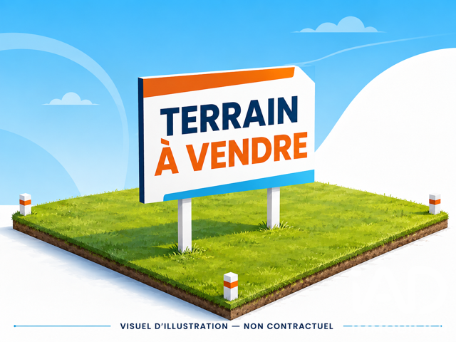 Vente Terrain à bâtir 1 300 m&sup2; — photo du bien