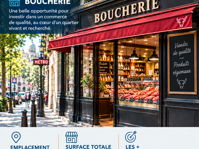Vente Boutique/Local commercial 36 m&sup2; — photo du bien